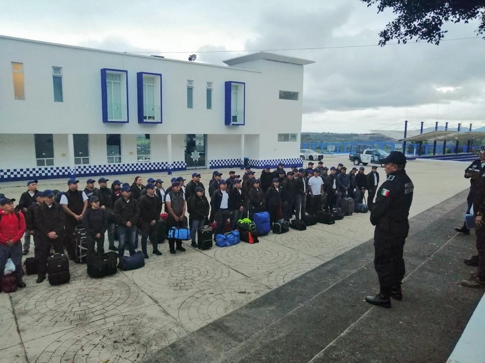 Ingresan al CEIS 73 aspirantes a policías municipales en Xalapa