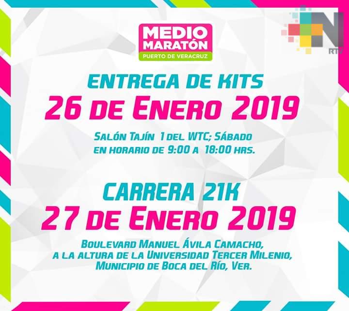 Entregará SECTUR kits a corredores del Medio Maratón