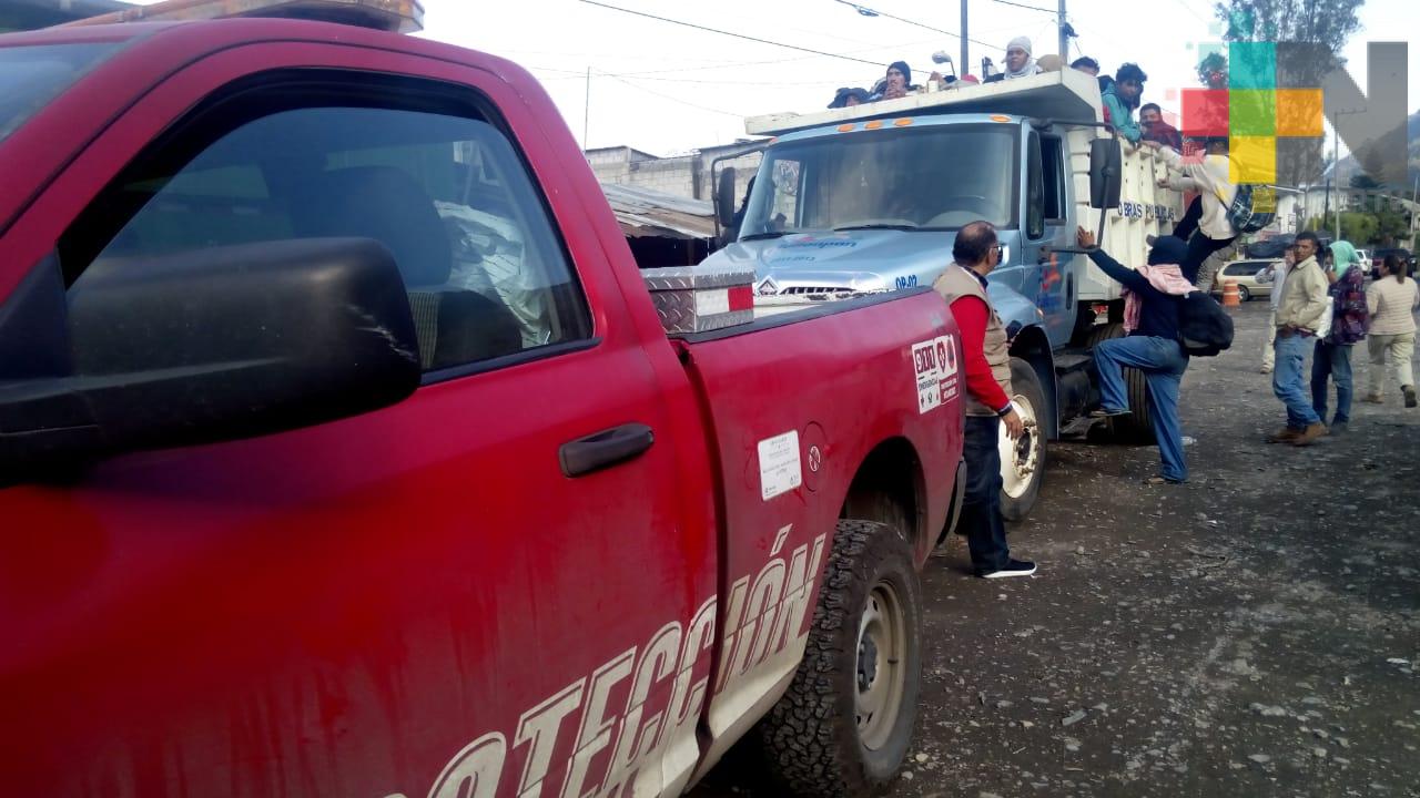 Brinda PC acompañamiento a caravana migrante en Veracruz