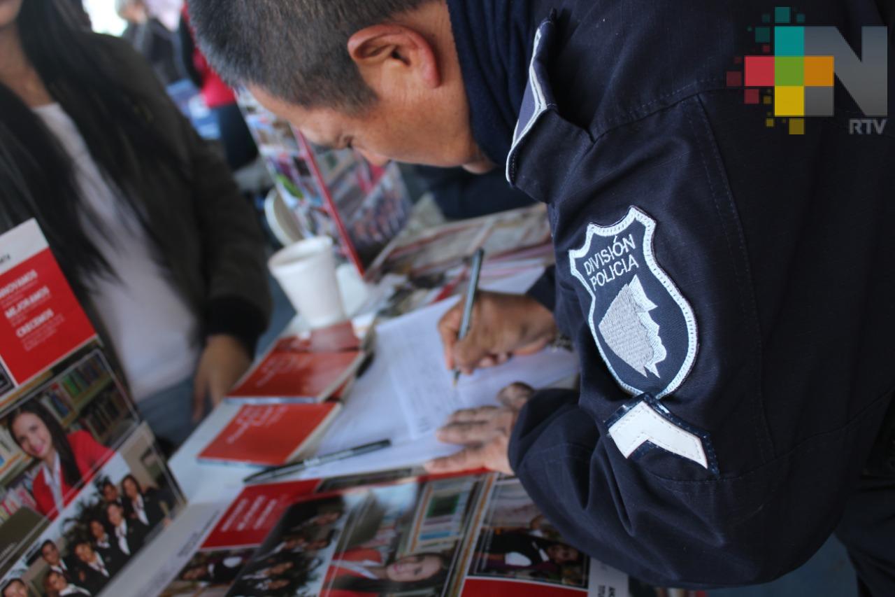 Realiza SSP Feria Educativa para elementos operativos y administrativos