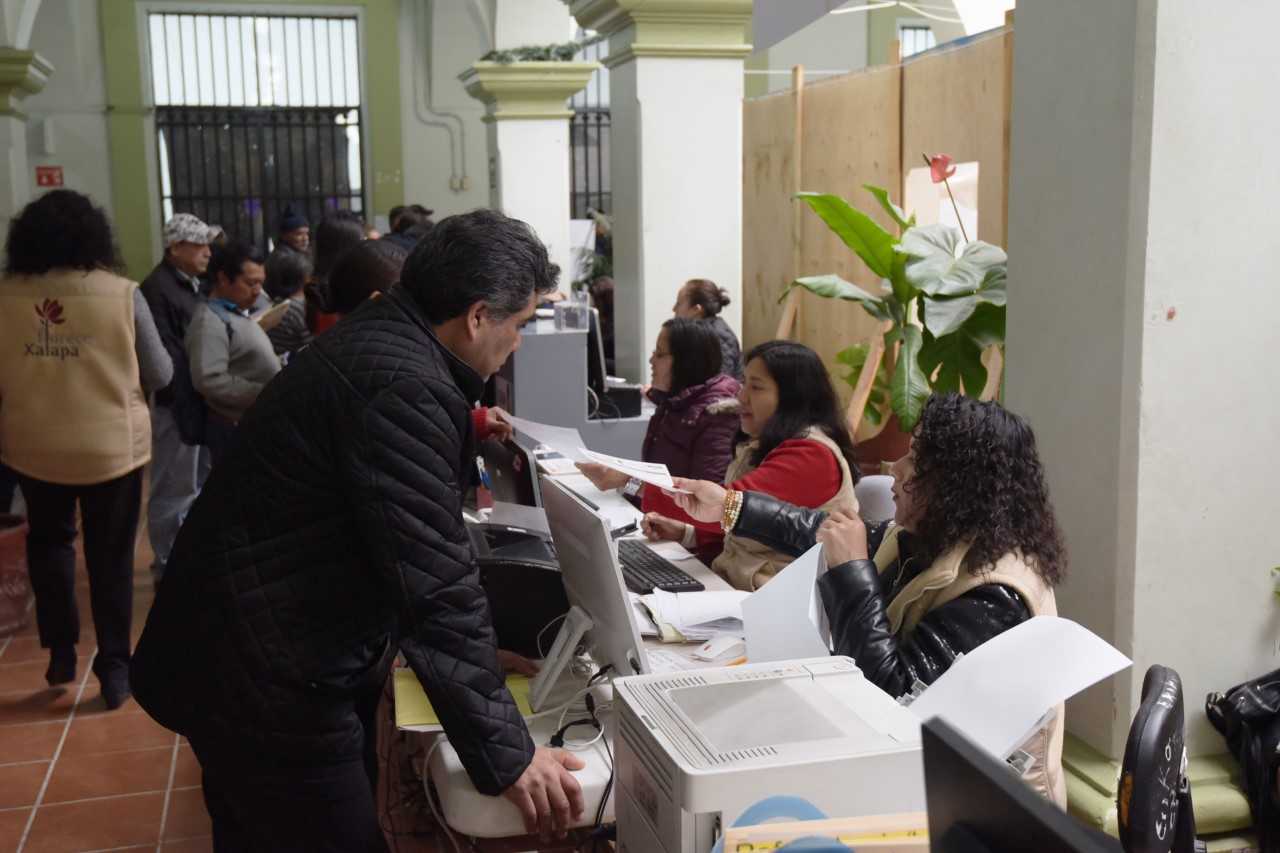 Todo enero, Programa de Refrendo para establecimientos comerciales de Xalapa