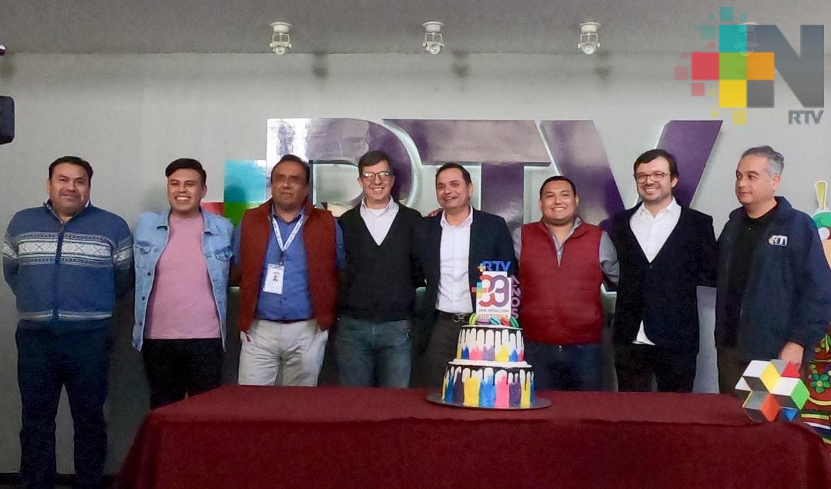 Celebra RTV 39 años de ser la radio y la televisión de los veracruzanos