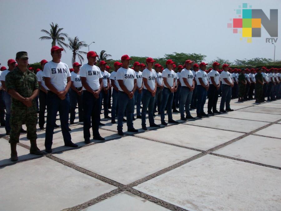 Sedena a invita a jóvenes tuxpeños a realizar su Servicio Militar Nacional