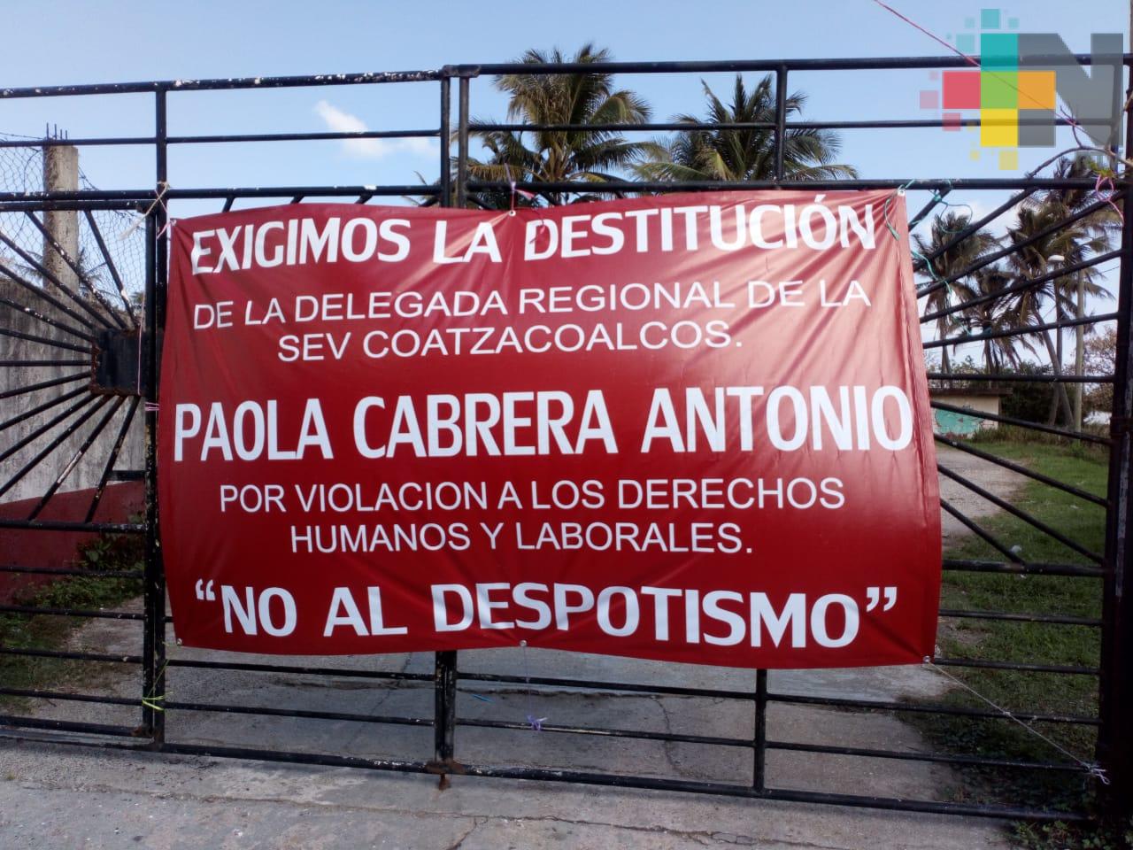Continúan cerradas oficinas de la SEV en Coatzacoalcos