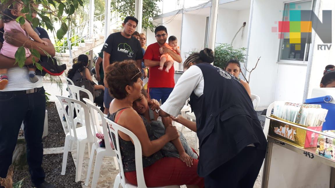 Continúa campaña de vacunación contra la influenza