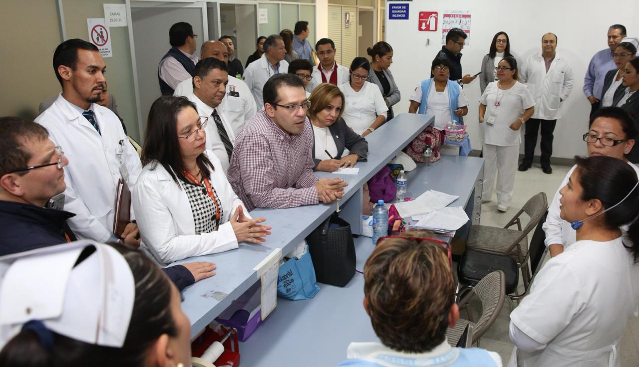 Reforzará ISSTE a personal médico de clínicas y hospitales del sureste