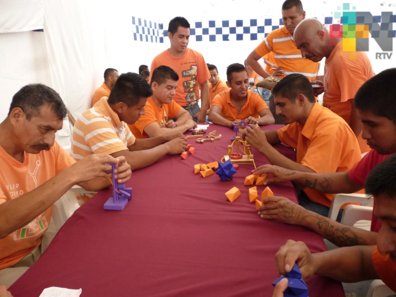 Fundamental la terapia ocupacional en CERESO de Misantla