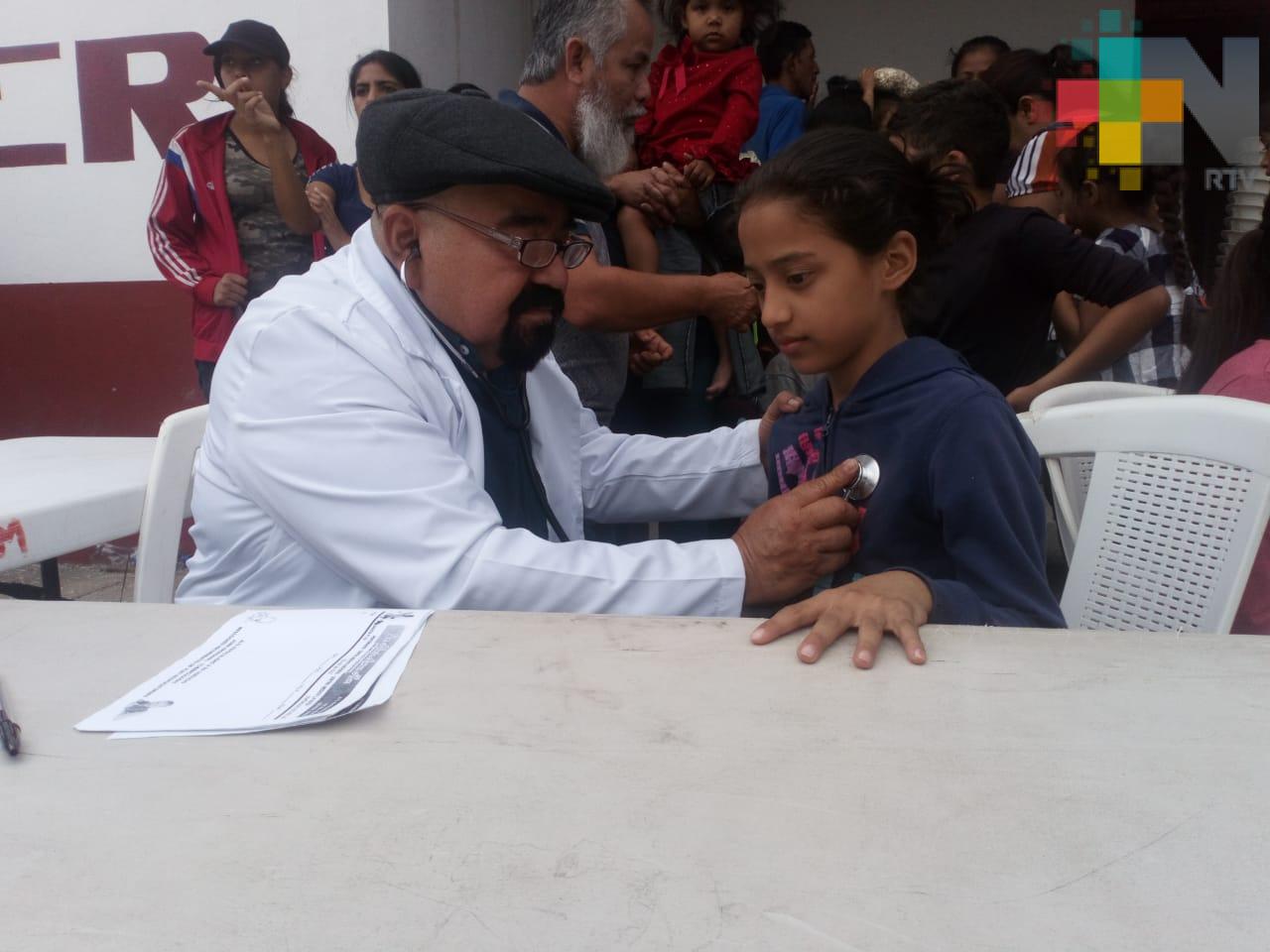 Secretario de Salud dio consultas a integrantes de la Caravana Migrante
