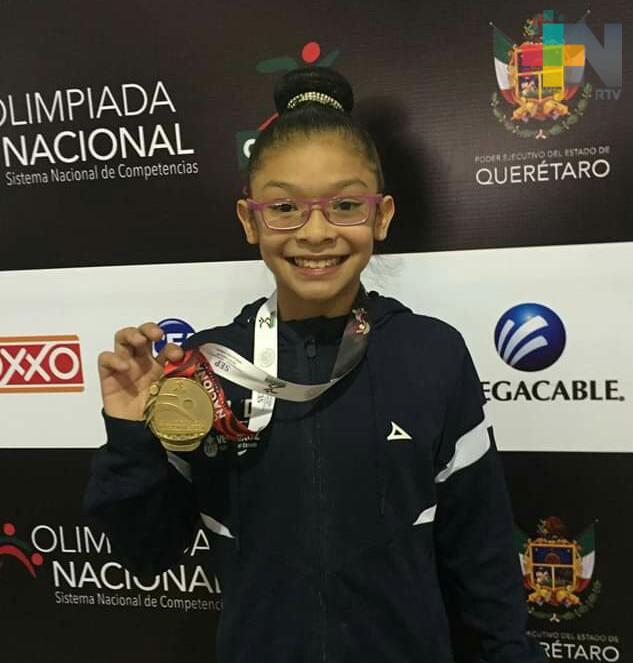 Mariana Malpica orgullosa de integrar Proyecto Nacional de Gimnastas Juveniles