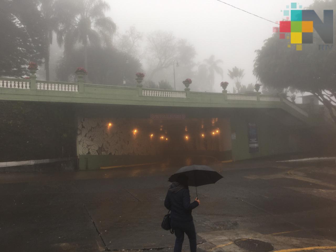 Nieblas, lloviznas y heladas en inicio de semana para la entidad veracruzana