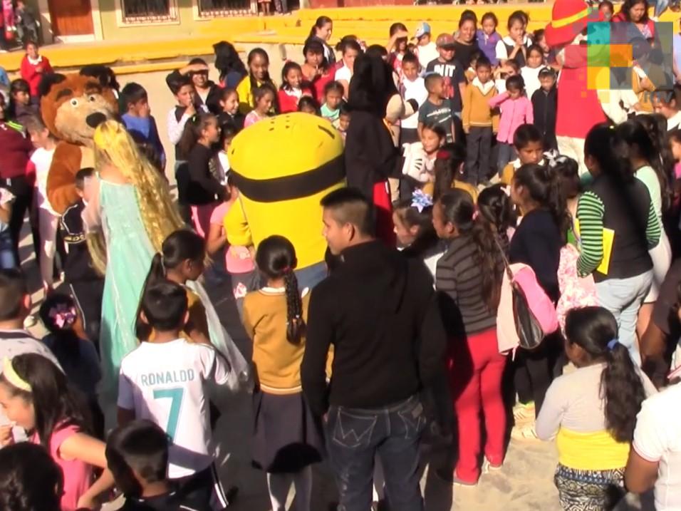 En Zacualpan realizaron festejo infantil