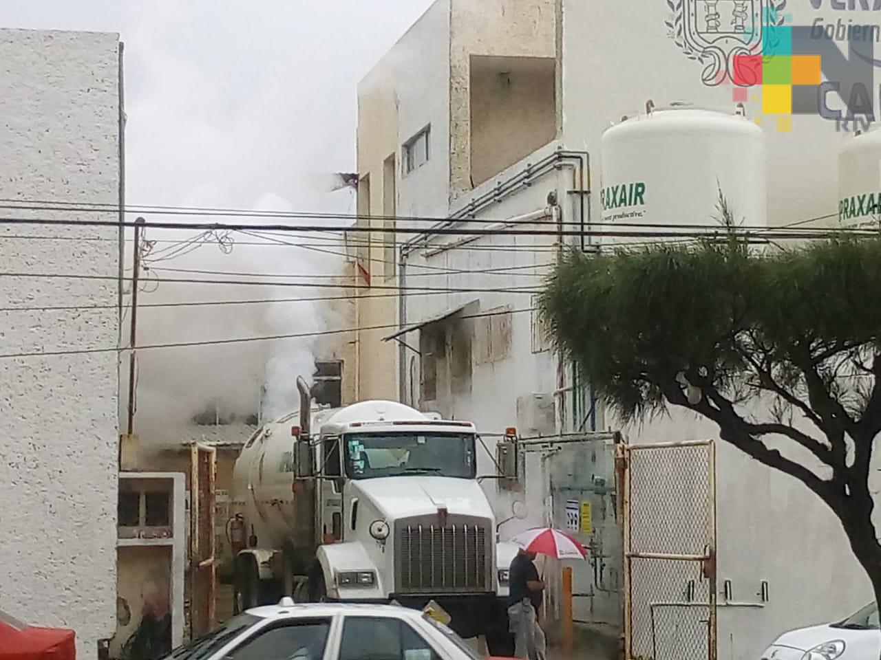 Reportan fuga de oxígeno en Hospital Regional de Coatzacoalcos