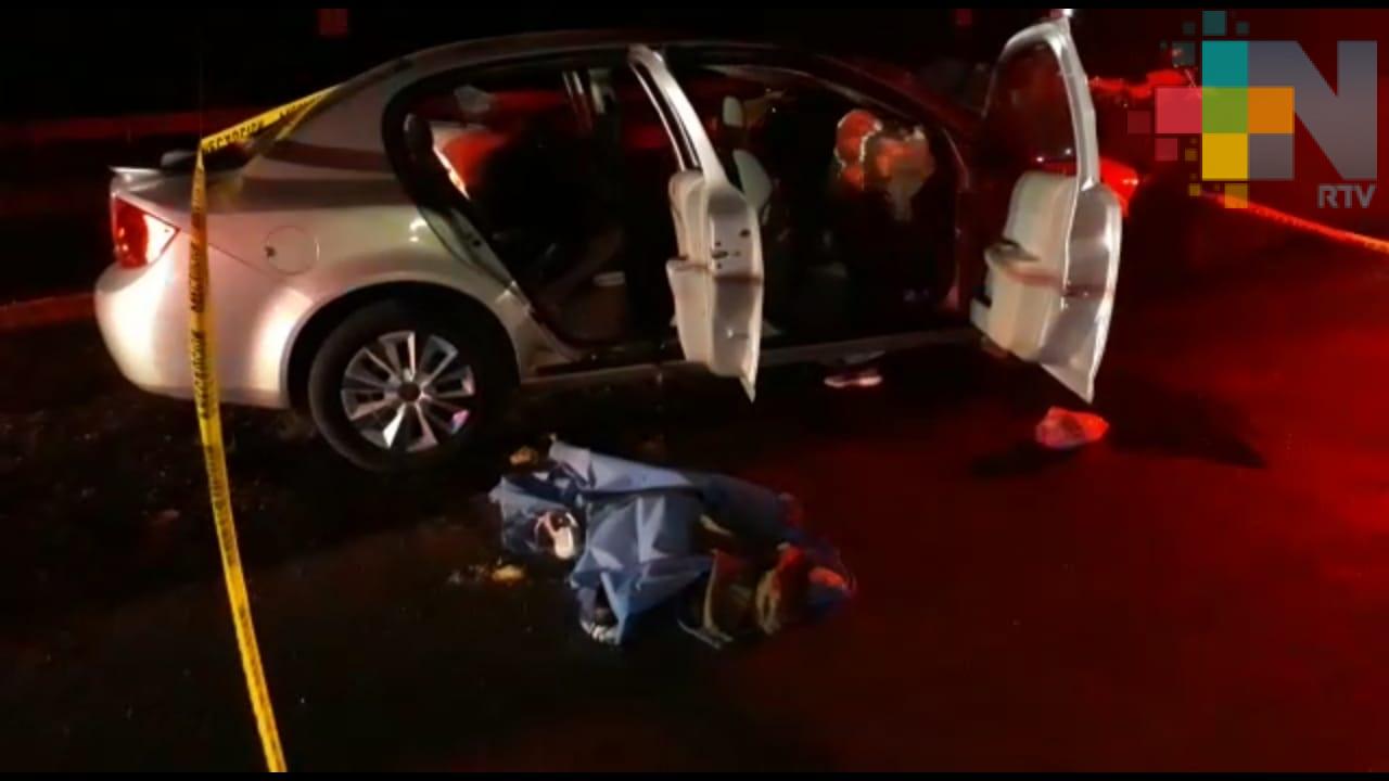 Accidente en autopista Cosoleacaque-Acayucan deja un menor fallecido y cinco lesionados