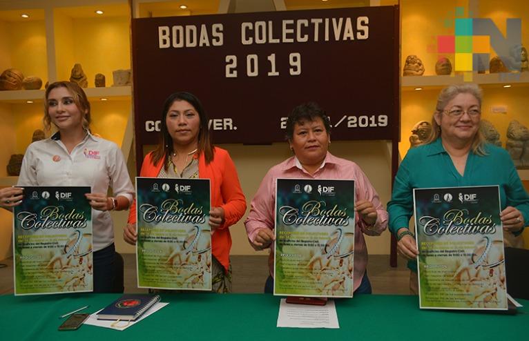 Cerca de 100 parejas inscritas en el programa  “Boda Colectiva” de Coatzacoalcos