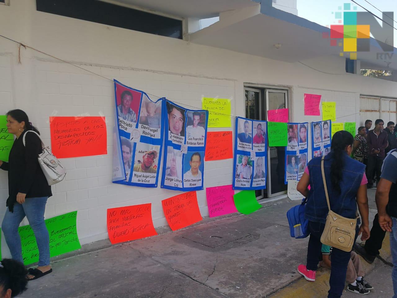Colectivos de búsqueda del sur de Veracruz exigen destitución del fiscal