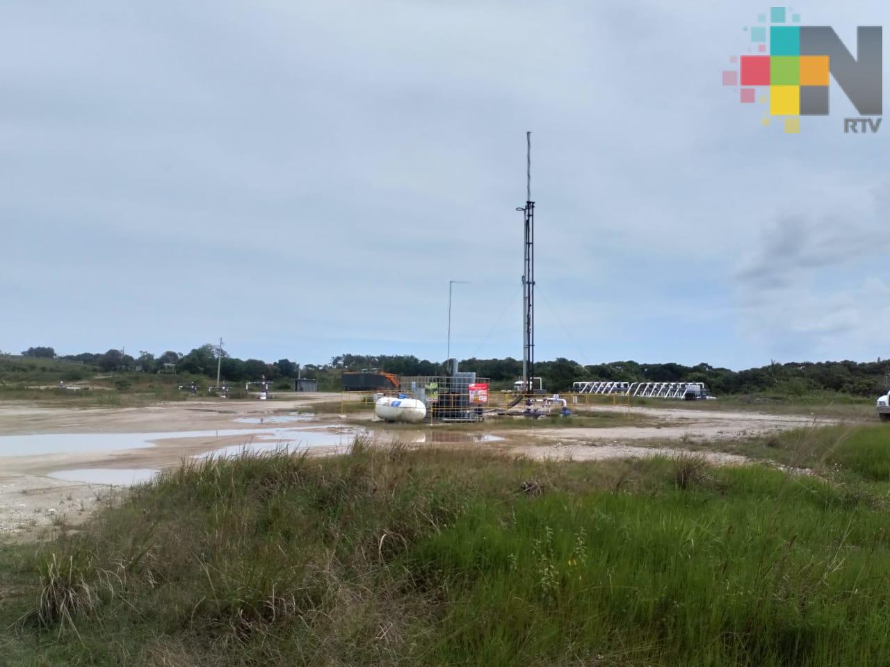 Retiran bloqueo a pozos de Petróleo y Gas en ejido de Coatzacoalcos