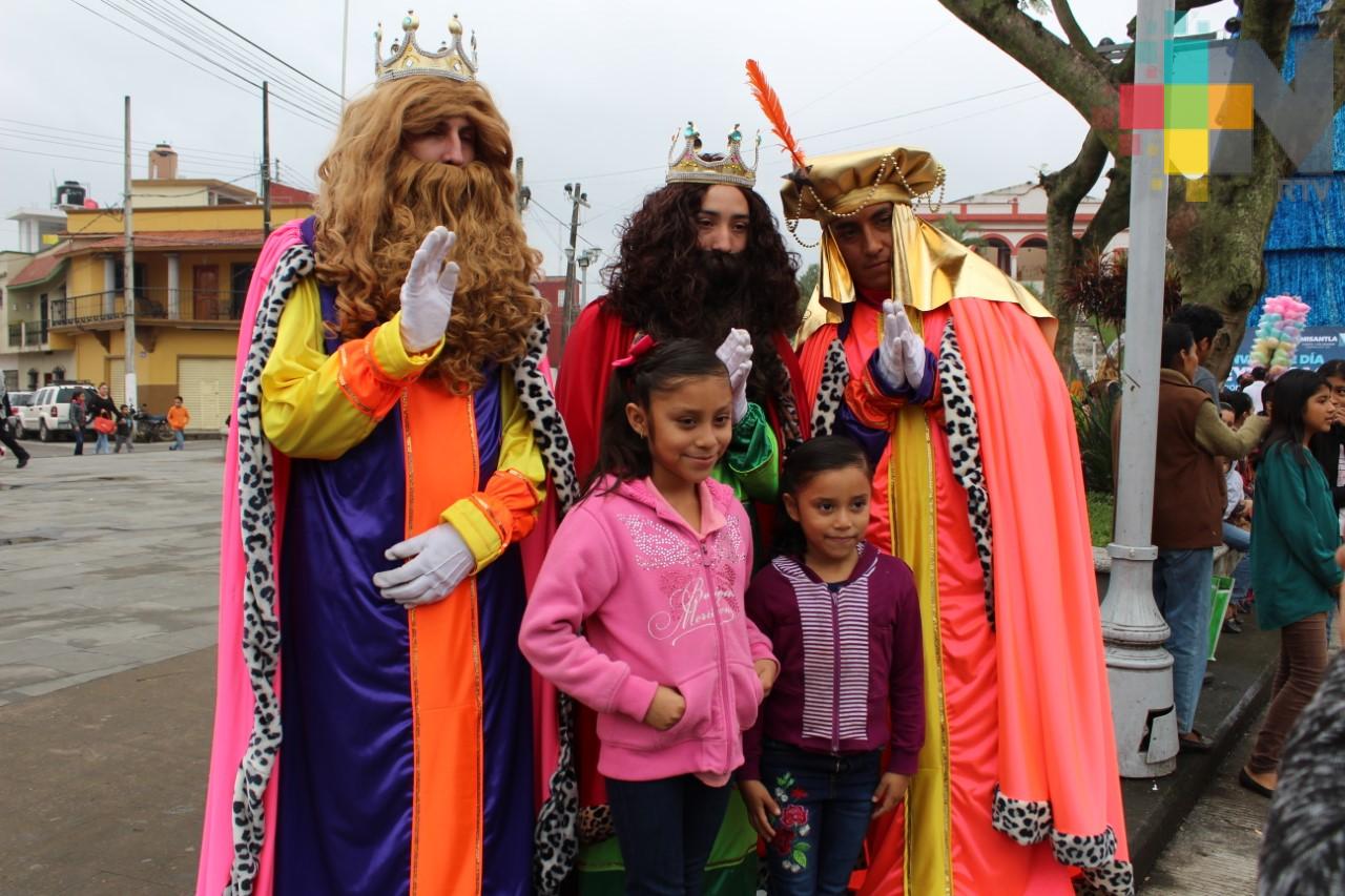 El Día de Reyes se festejó en la región centro-norte de la entidad veracruzana