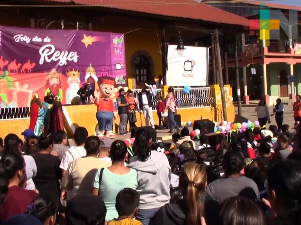 En Huayacocotla llevan a cabo festival infantil