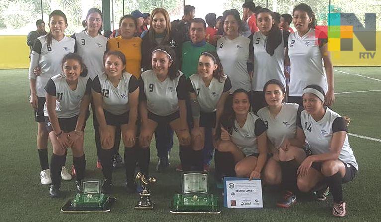 Halcones UV, campeón invicto de Liga Mayor de Futbol 7
