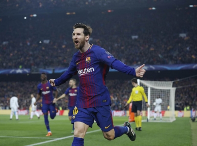 Lionel Messi marca su gol 400 en La Liga española