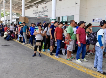 Atienden a migrantes centroamericanos en materia educativa en Chiapas