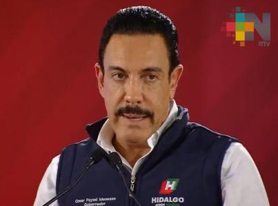 Gobernador de Hidalgo da positivo a prueba de Covid-19
