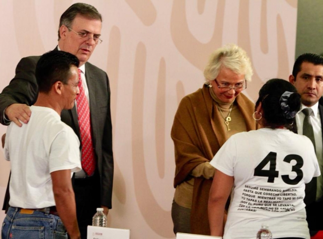 Se va a aclarar y conocer la verdad del caso Ayotzinapa, asegura Sánchez Cordero