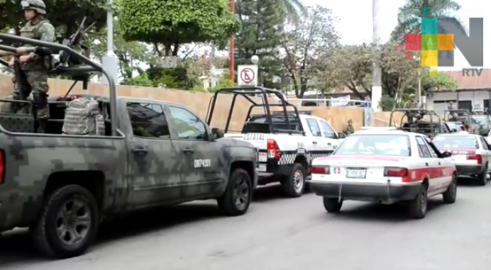 Gendarmería, SEDENA y Policía Estatal apoya labores de seguridad en La Huasteca