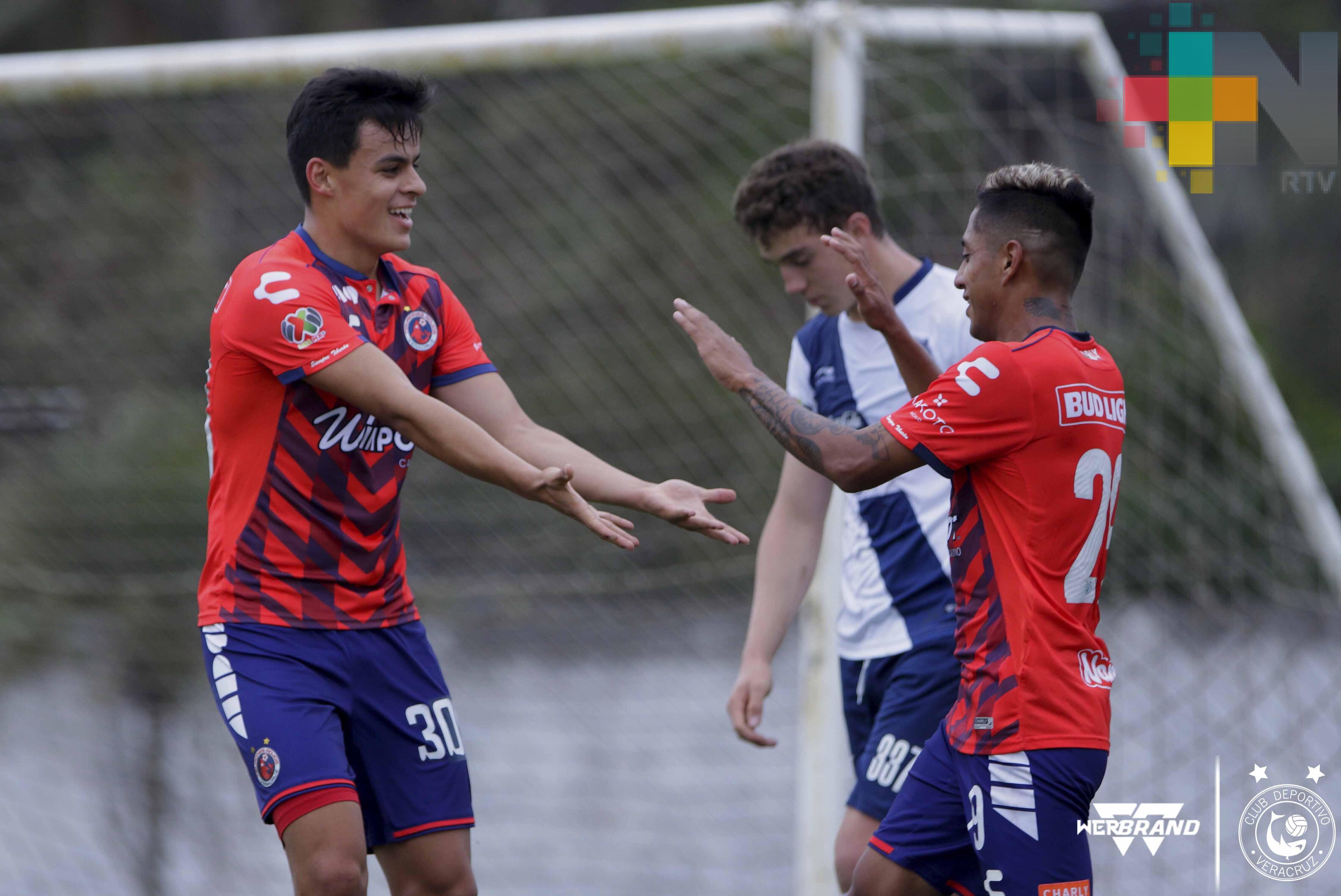 Tiburones sub 20 venció a Puebla y es líder