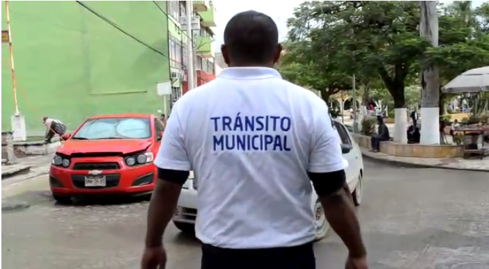 Tránsito municipal de Tantoyuca busca mejorar la vialidad