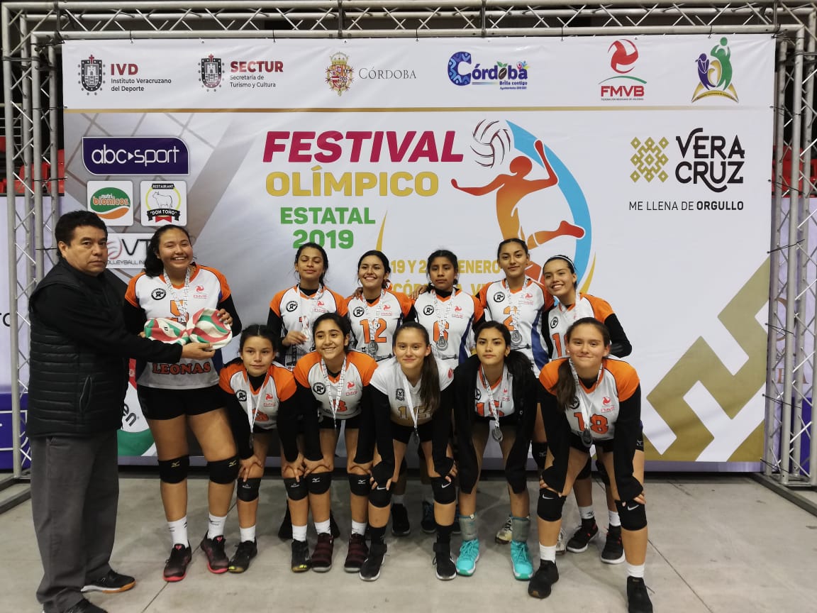 Córdoba, Cuitláhuac y Coatzacoalcos destacaron en Festival Olímpico de Voleibol