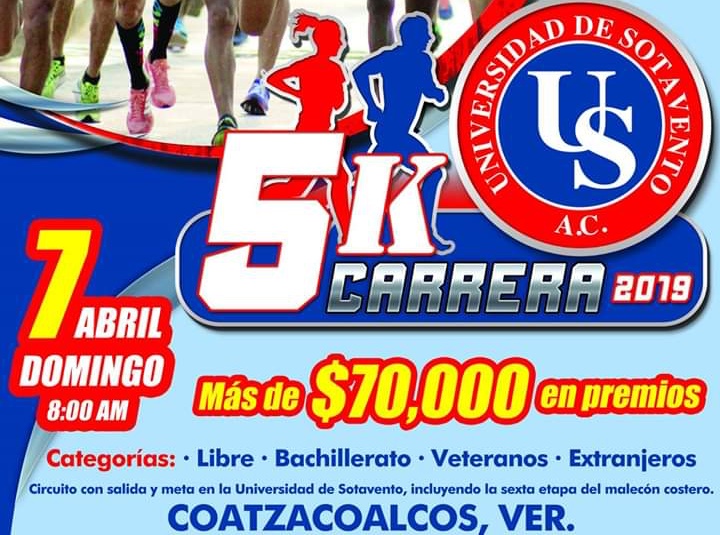 En abril, Carrera 5k Sotavento