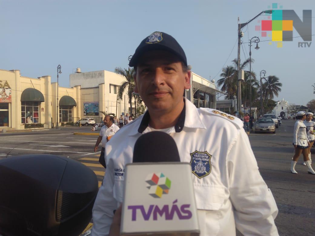 Atenderá Tránsito municipal cierres viales durante Carnaval de Veracruz