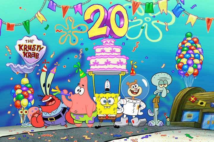 Nickelodeon celebrará 20 años de «Bob Esponja»