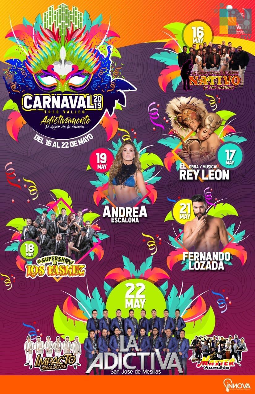 Invitan al carnaval de Tres Valles, «el más adictivo” de la cuenca