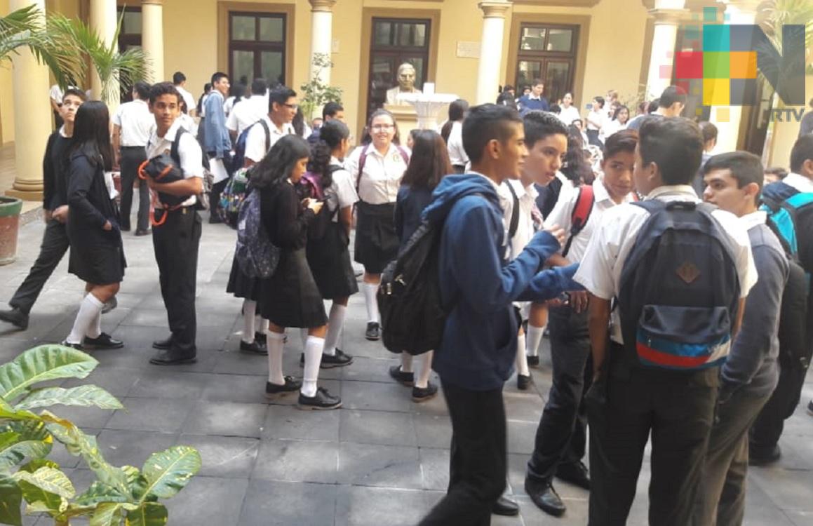 Alumnos piden que remodelación de Colegio de Bachilleres de Veracruz sea integral