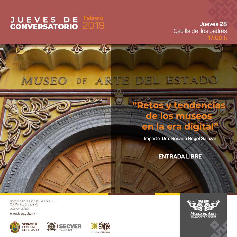Conversatorio “Retos y tendencias de los museos en la era digital” en MAEV