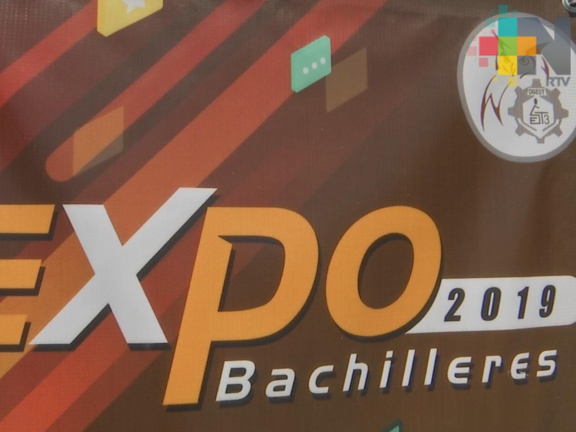 Realizan Expo Bachilleres 2019 en Xalapa