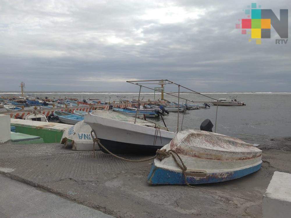 FF 36 mantiene paralizadas actividades pesqueras en el puerto de Veracruz