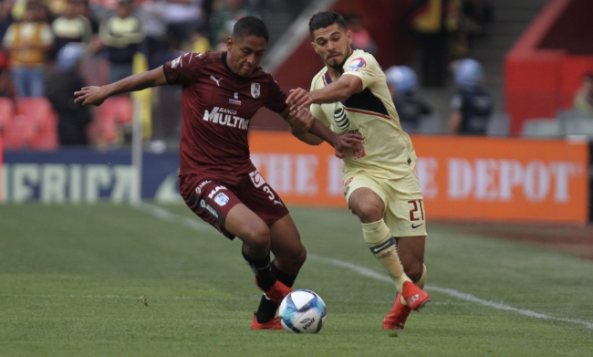Con lo mínimo, América vence 2-0 a Querétaro en fecha cinco de Liga MX