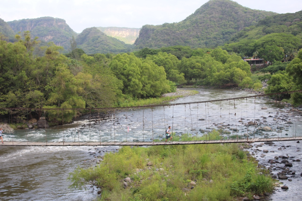 Puente colgante de Jalcomulco