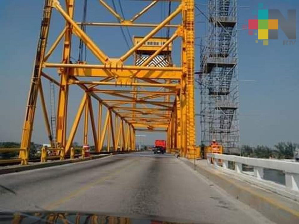 Inician trabajos de rehabilitación al Puente Coatzacoalcos I