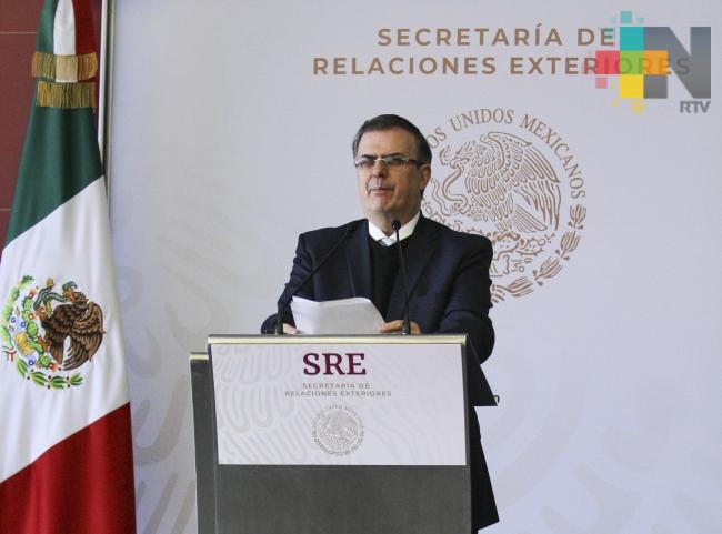 México reitera llamado a solución pacífica de conflicto en Venezuela