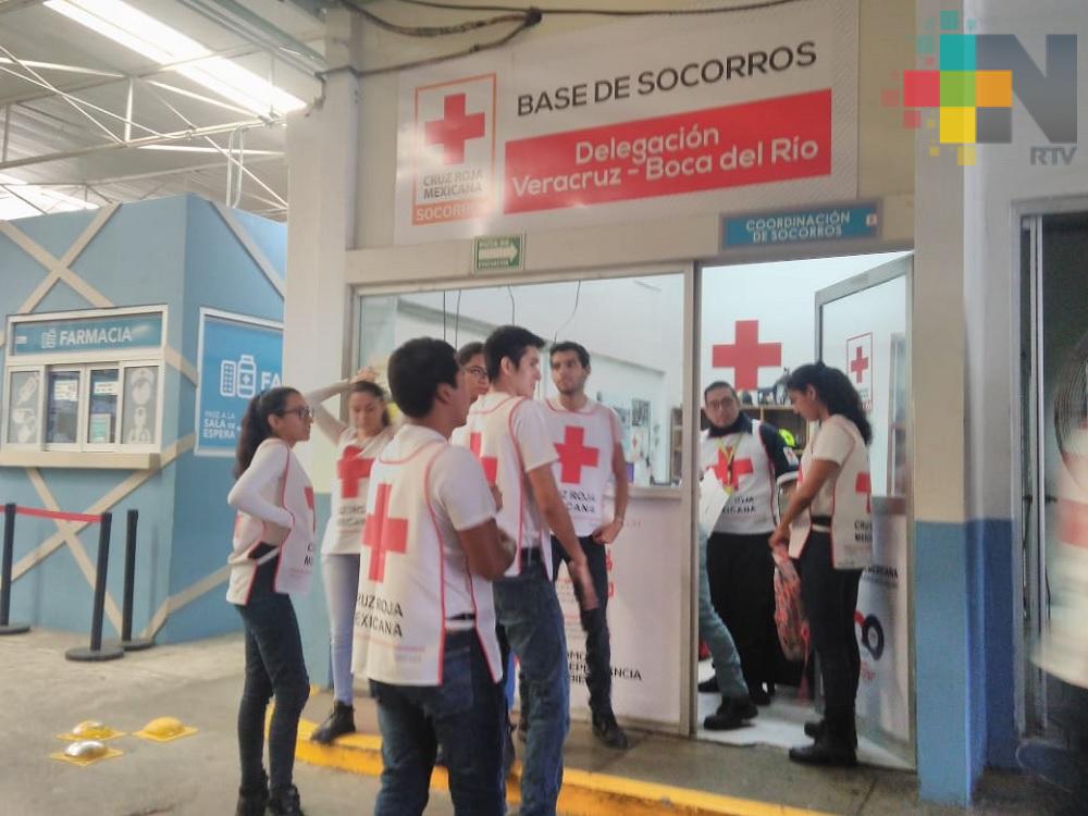 Paramédicos de Cruz Roja Mexicana delegación Veracruz estarán presentes en el carnaval