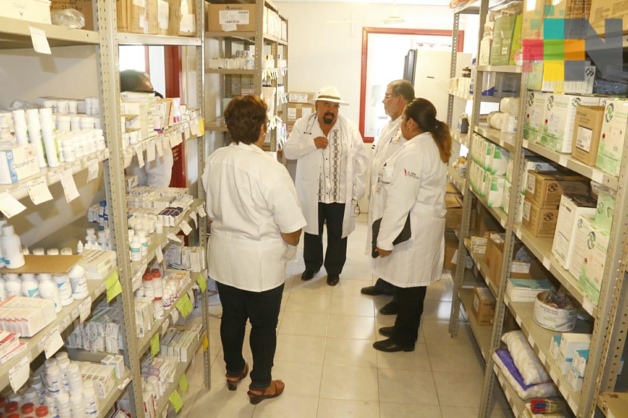Veracruz, con suficientes medicamentos para atención en clínicas y hospitales: Ramos Alor
