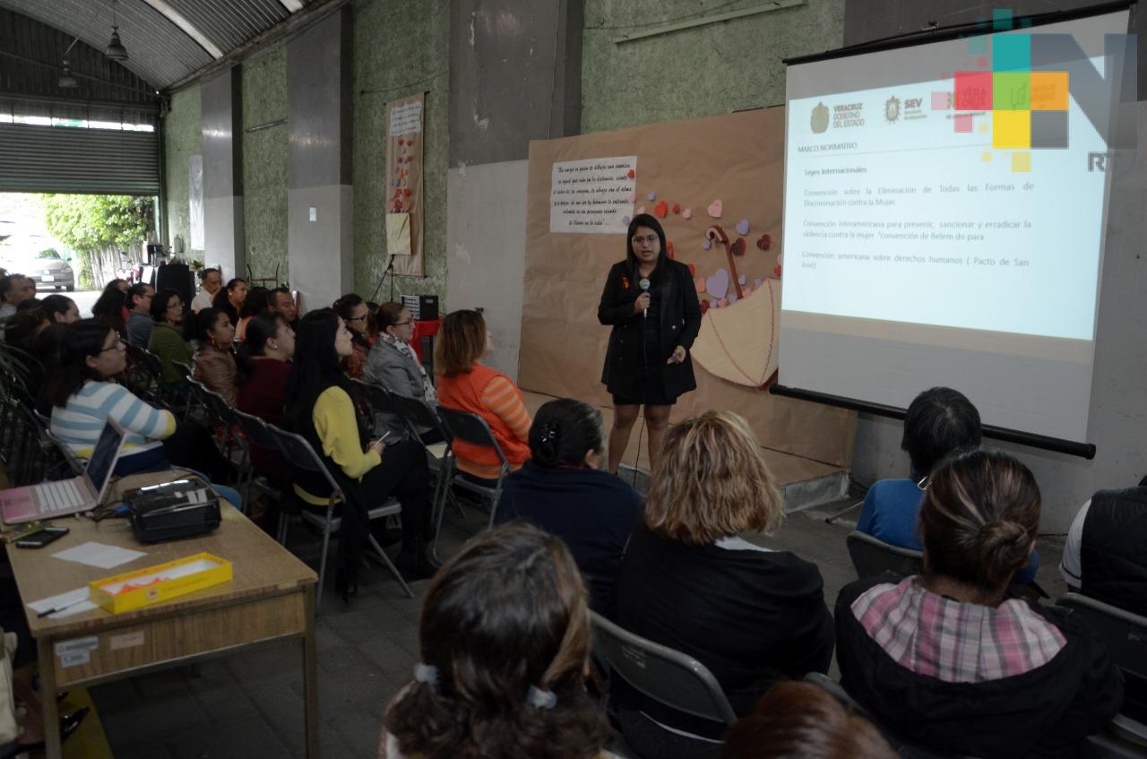 Se suma SEV a erradicación de la violencia contra mujeres y niñas