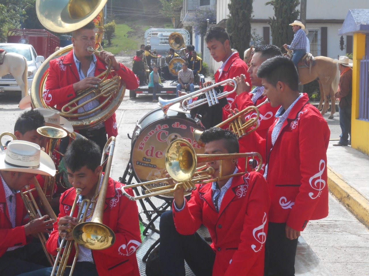 Inicia la fiesta patronal de La Candelaria en la comunidad de Palo Bendito, municipio de Huayacocotla