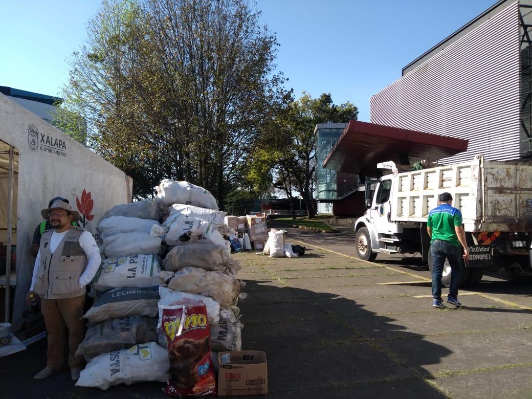 Participa Sedema en recolecta de residuos sólidos urbanos y electrónicos