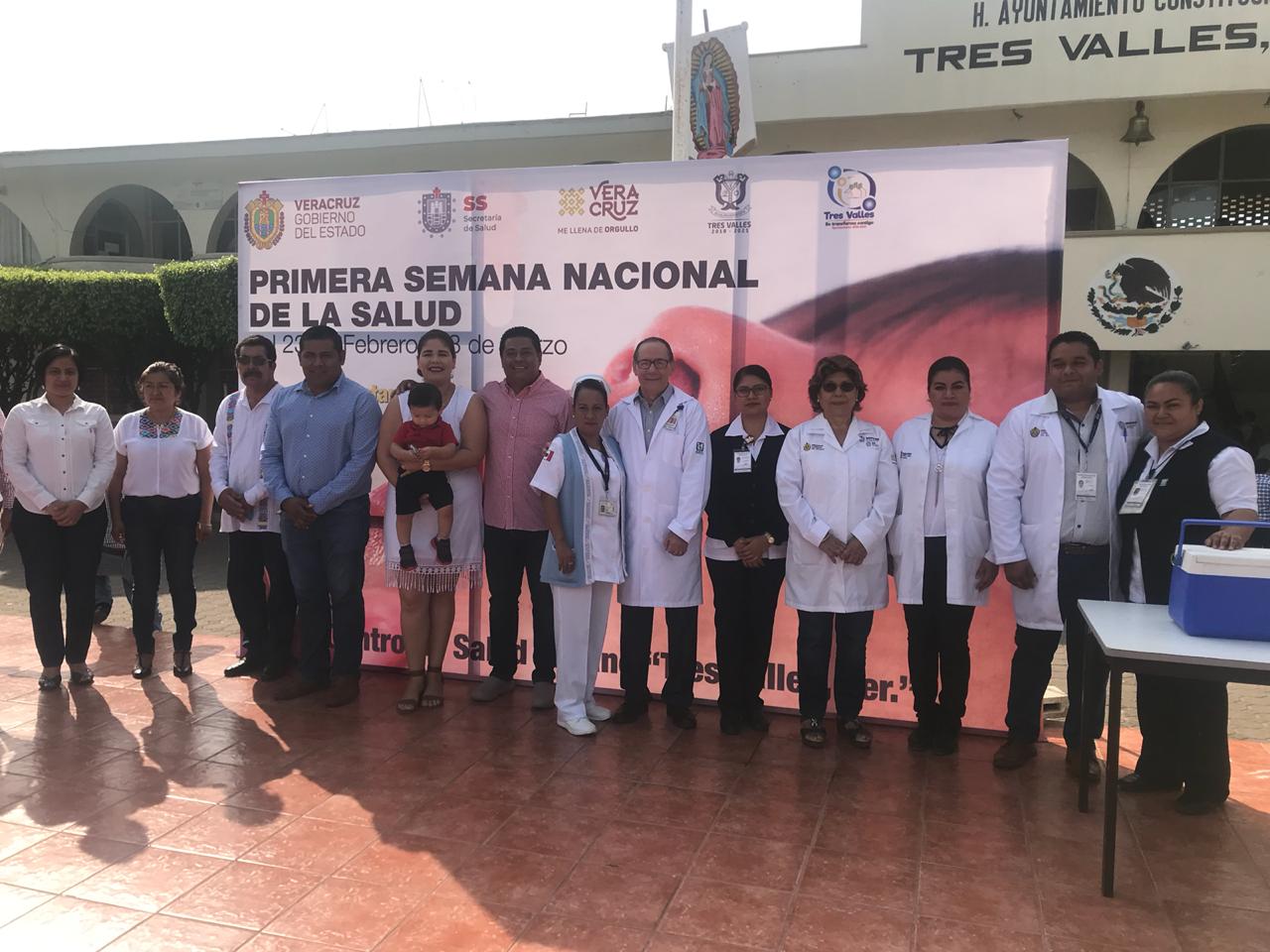 Se inauguró Primera Semana Nacional de Salud en Tres Valles