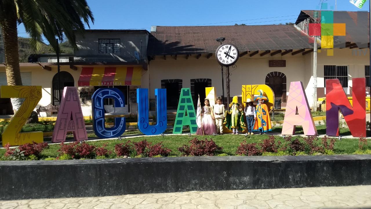 Promueven Carnavalito Infantil en Zacualpan